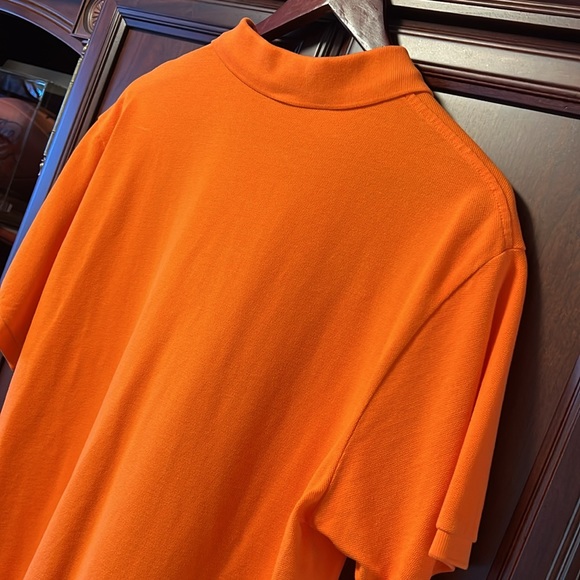 Men’s XL Super Cool Rare Color Orange Classic Ralph Lauren Polo Golf Shirt. - Picture 6 of 8